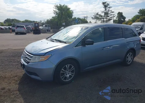 2012 Honda Odyssey Ex-L from USA, damaged, VIN 5FNRL5H68CB041762